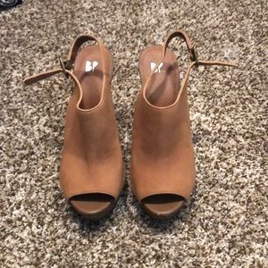 BP Peep Toe Wedges